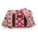 thumbnail image 1 of Bandolera Montana West Wrangler Boho Aztec Pink para mujer, 1 of 5