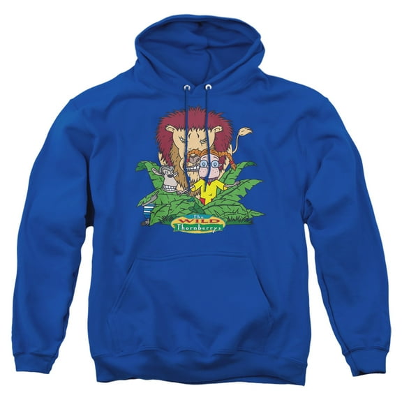Wild Thornberrys Sneak Attack Unisex Adult Pull-Over Hoodie