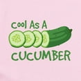 thumbnail image 2 of CafePress - Cool As A CUCUMBER Body Suit - Baby Light Bodysuit, Size Newborn - 24 Months, 2 of 4