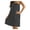 CHARCOAL, variant on Terry Womens Cotton Blended Bamboo Bath Wrap Towels - ONE SIZE pink Color
