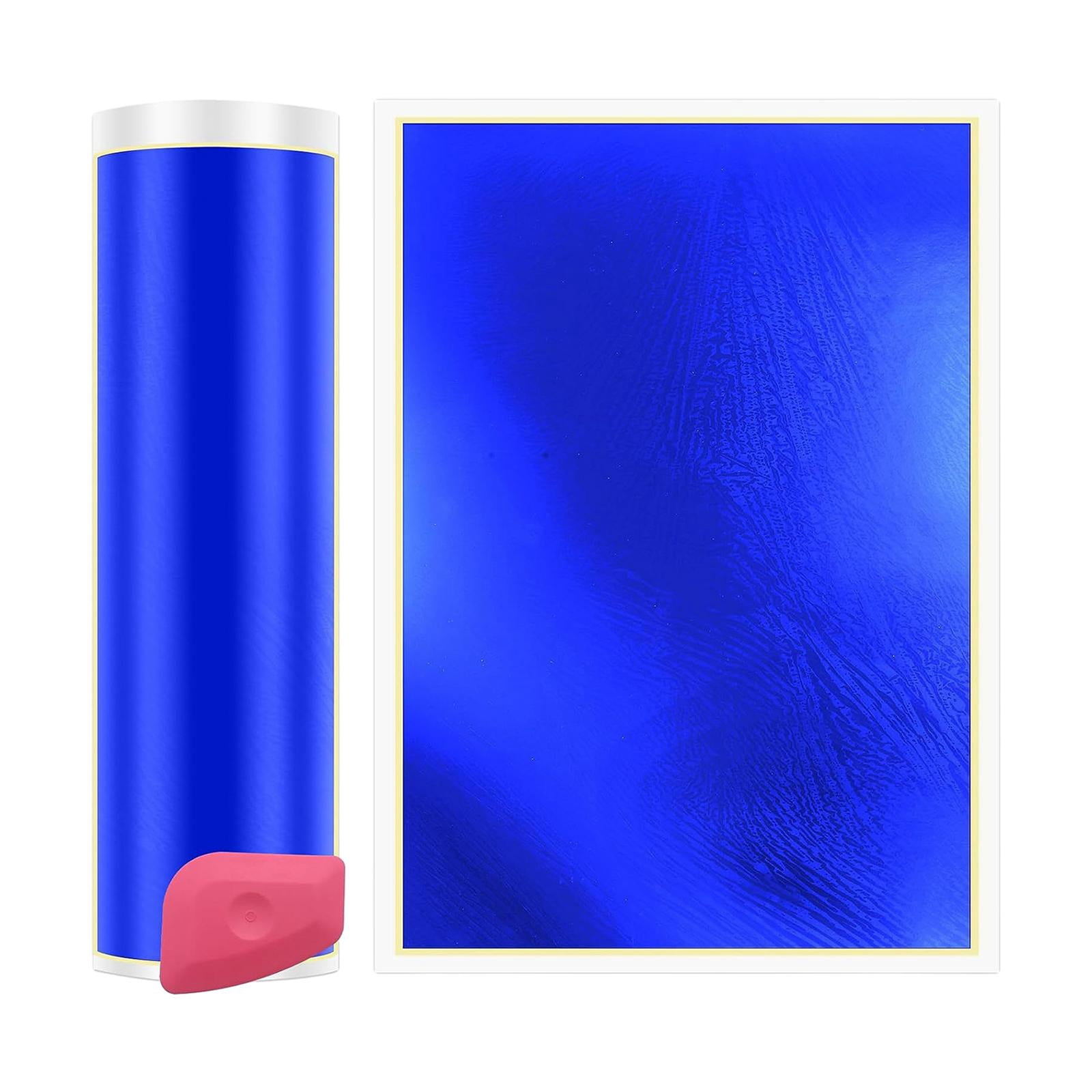 SunniMix Engraving Marking Paper Durable Color Paper for Ceramics Cutting Metal blue