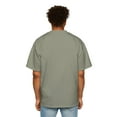 thumbnail image 4 of Effete Feline Claw Marks Scratch Men's Heavy Oversized Tee, 4 of 5