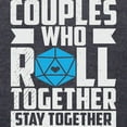 thumbnail image 3 of CafePress - Couples Who Roll Together, Sta Long Sleeve T Shirt - Mens Hooded Shirt, 3 of 3
