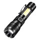 thumbnail image 2 of Xihbxyly Artículos para Mujeres Por Menos de 10 Dólares. Linterna Led Alta Potencia 12000 Lúmenes, Linterna Superbrillante, Recargable, con Zoom, para Emergencias, Exteriores, Hogar, Acampada, Sender, 2 of 7