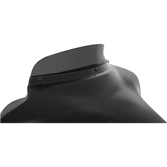 Memphis Shades MEP87910 Replacement Spoiler Windshield for OEM Fairing 3" - Dark Smoke