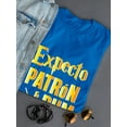 thumbnail image 3 of Expecto Patron & Rum Funny Drink Graphic Women Royal Blue T-Shirt, Female Small, 3 of 4