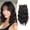 Dark Brown, variant on Hair Topper 14inch Wavy Hair Toppers for Women with Thinning 6.5"X6.5" Big Base Synthetic wiglets hairpieces with Bangs for Daily Use