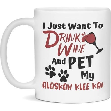 

Alaskan Klee Kai Mug For Alaskan Klee Kai lover 11-Ounce White
