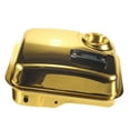 thumbnail image 4 of Mini Bike Gas Tank For Predator 212cc Hemi Engine Gx160/Gx200 Engines For Coleman Ct200u Bt200x Baja Warrior Massimo Mini Bikes & Go Karts(Upgrade Mirror-Gold), 4 of 4