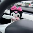 thumbnail image 2 of Sanrioed-muñeco de peluche Kuromi de dibujos animados para coche, limpiaparabrisas, señal de giro, espejo retrovisor decorativo para coche, colgante, accesorios de Interior Kawaii, 2 of 5