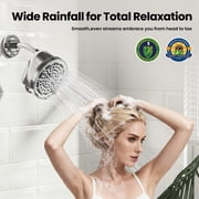 JOMOO Filtered Shower Head for Hard Water, Shower Filter with High Performance, Water Softener Showerhead, Reduces Dry Itchy Skin & Hair