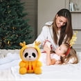 thumbnail image 5 of Chinese New Year Plush Toy - Transforming Zodiac Animal Doll with Hat, 10.6 Inch Soft Cotton Stuffed Animal for Spring Festival Decoration & Gift Yellow, 5 of 7