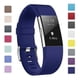 thumbnail image 2 of 20mm Correa de muñeca ajustable de la correa del reloj del deporte elegante del reemplazo de Bluelans para la carga 2 de Fitbit, 2 of 5