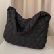 thumbnail image 5 of Bolsa de moda para mujer, enrejado rómbico Simple acolchado para viajes de compras Ndcxsfigh Para Estrenar, 5 of 9