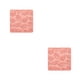 thumbnail image 4 of Posavasos de silicona Cateissary lavable para bebidas tapete de oficina cocina Rosado 2Conjunto, 4 of 6