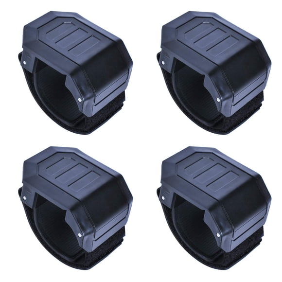 kit de Pinces de Pare-Brise UTV, kit de Sangles de Pinces de Montage Réglables pour Pare-Brise avant Compatible avec Polaris Ranger RZR, Can Am Commander Defende