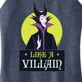 thumbnail image 3 of Disney Villains - Like A Villain - Juniors High Neck Tank Top, 3 of 5