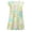 Light Yellow, variant on CAIXAI Toddler Girl Dress Casual Dress Flutter Sleeve Girls Summer Nightdress with Easter Print and Small Flying Sleeves Comfortable Homewear Dress for Children