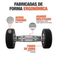 thumbnail image 4 of Set De Mancuernas Redondos Altera  PAR-MBN Altera De Acero Y Forro Neopreno 25 Lb, 4 of 6