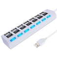 thumbnail image 1 of Hub USB NexusPortUSB Blanco 7 Puertos USB 2.0 Windows Mac Linux, 1 of 2