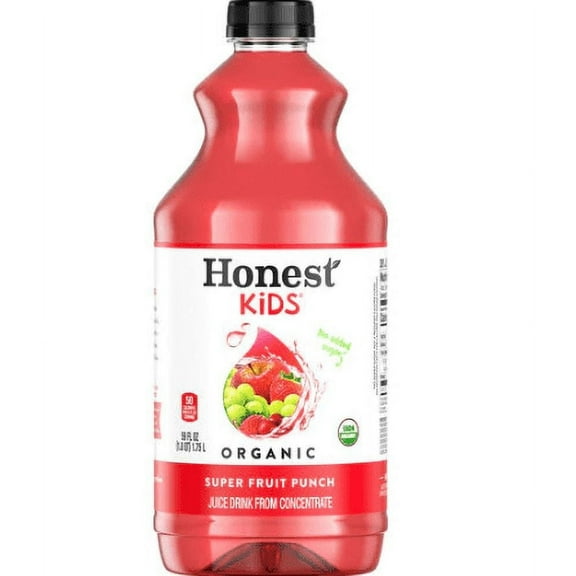 Honest Beverages Honest Kids Organic Juice Drink Super Fruit Punch 59 fl oz Pack of 2
