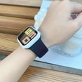 thumbnail image 4 of Correa de silicona para Apple Watch, pulsera deportiva de 44mm, 45mm, 40mm, 41mm, 42-38mm y 45 mm, serie iwatch 8 7 6 5 4 3 SE 9 Ultra 2 49mm, 4 of 5