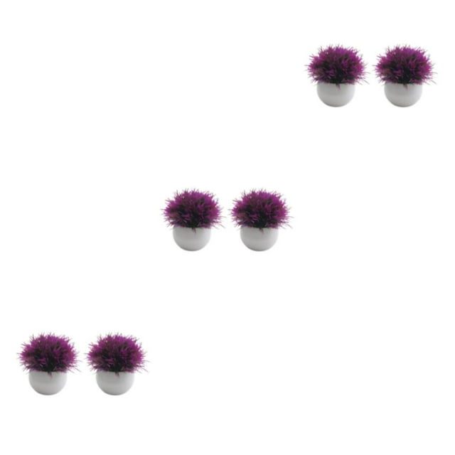 maskred 2pieces Potted Simulation Plants Wide Application For Any Space Decoration Faux Grasses For Decor red lotus 3Set