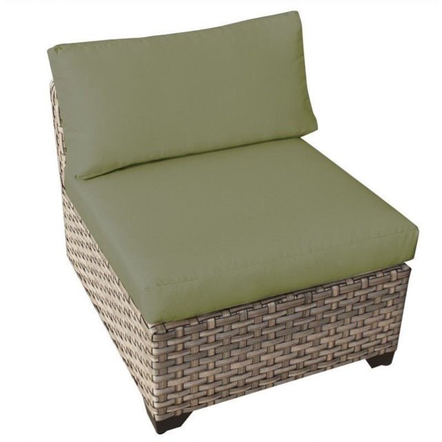 TKC Monterey Chaise en Osier d'Extérieur en Cilantro
