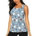 thumbnail image 1 of Fotbe winter Scarf beer Blusas Sin Mangas para Mujer – Estilo Casual, Corte Suelto, Slim-Fit, Cuello Redondo Deportivo, Tops de Verano para Gimnasio y Yoga-XX-Large, 1 of 7