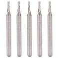 thumbnail image 1 of 5pcs Spiral Router Bit Tungsten Steel Milling Cutter for Wood Carving 3.175 X 1.5 X 5mm, 1 of 14