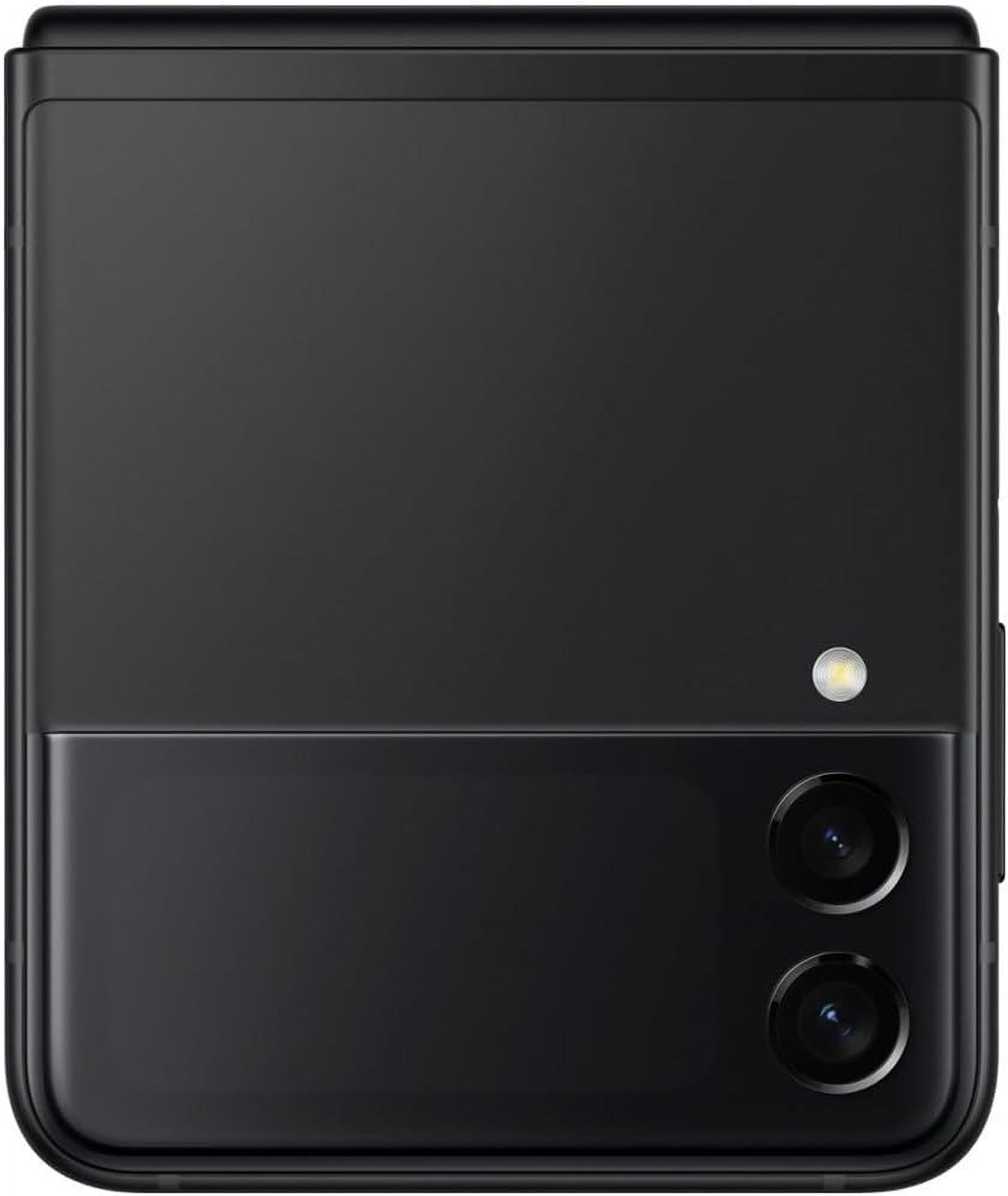 Restored SAMSUNG Galaxy Z Flip 3 5G Factory Unlocked Android Cell Phone US Version Smartphone Flex Mode Intuitive Camera Compact 128GB Storage Phantom Black (Refurbished)