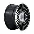 thumbnail image 3 of 22x10 Niche NC282 Serene Gloss Black W/ Machined Face Wheel 5x130 (20mm), 3 of 3