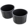 thumbnail image 2 of Red Hound Auto 2 Center Console Front Cup Holder Inserts 2005-2010 Compatible with Kia Optima Liners Replacement, 2 of 5
