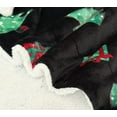 thumbnail image 6 of Elegant Comfort Reversible and Plush Flannel Fleece-Winter Christmas Sherpa Throw- Lightweight Soft and Cozy-Holiday Decorative Throw, Perfect for Lounging, 50 x 60 inches, Feliz Navidad, 6 of 6