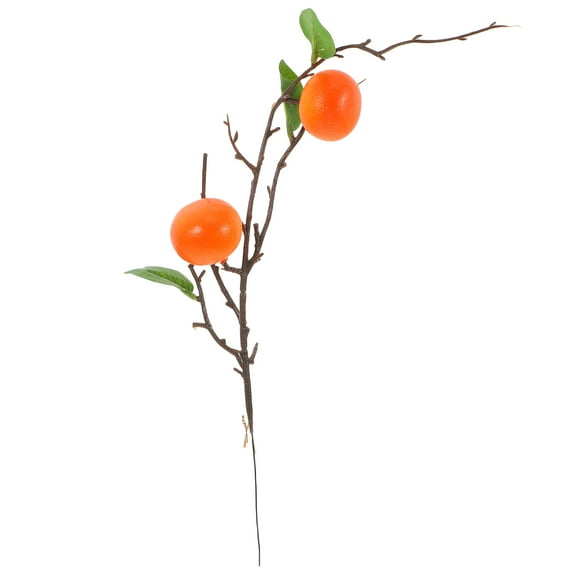 Dayesque Artificial Orange Branches with Realistic Fruit Stems for Home Decor Wedding Floral Arrangements Table Centerpieces