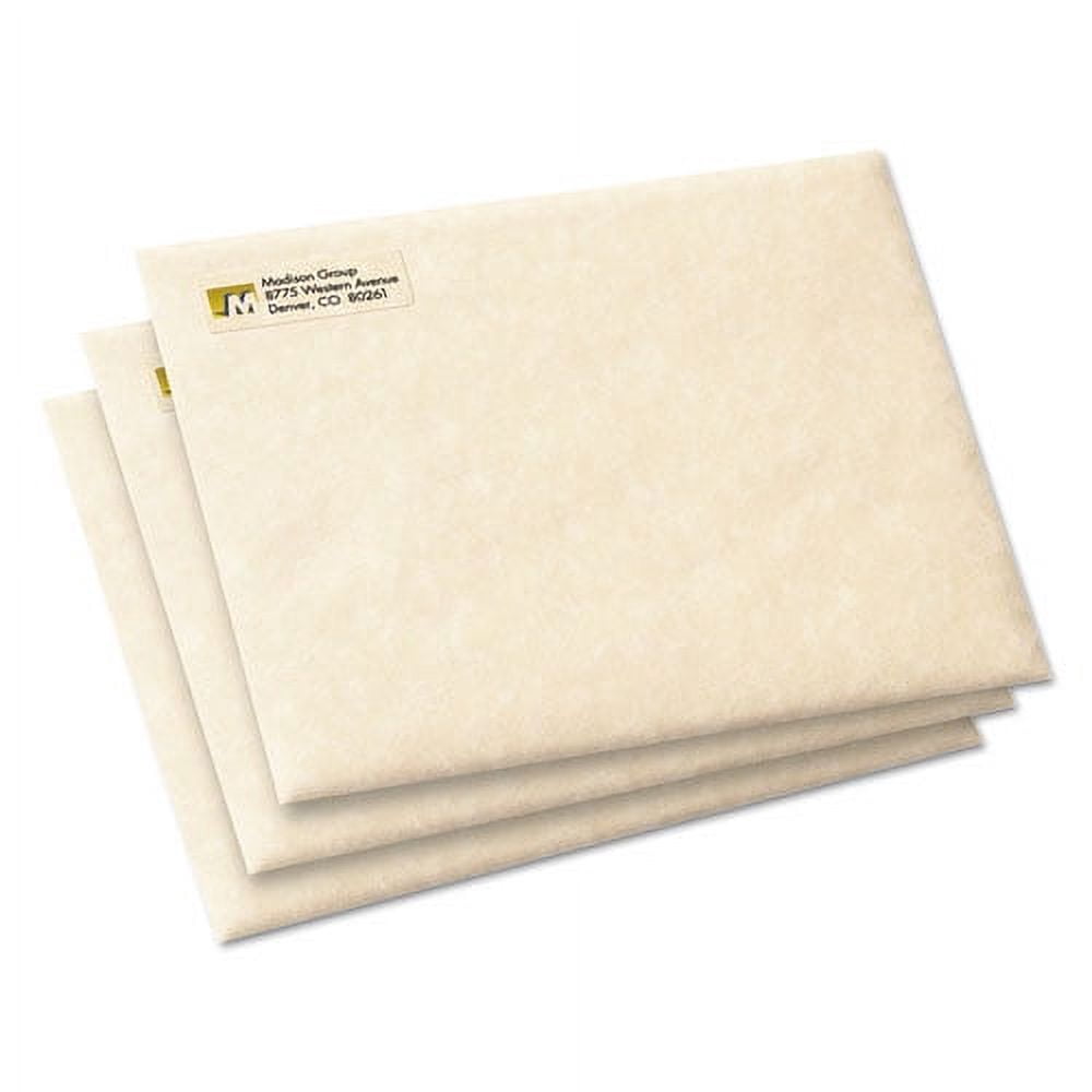 Matte Clear Easy Peel Mailing Labels W/ Sure Feed Technology, Inkjet Printers, 0.5 X 1.75, Clear, 80/Sheet, 10 Sheets/Pack | Bundle of 10 Packs
