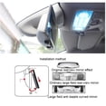 thumbnail image 3 of Speravity Espejo retrovisor Interior para coche, cristal retrovisor de seguridad para montar, accesorio para automóvil, gran angular, hebilla Vehículos, repuestos y accesorios Mis Tipo 2 Curvo Azul Speravity VI017143-02, 3 of 6