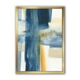 thumbnail image 1 of Designart Indigo Panel VI Framed Wall Art, 1 of 3
