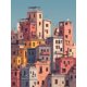 thumbnail image 1 of Qisvanset Mid Century Abstract Geometric Canvas Print 12x16 Inch Nordic Decor, 1 of 8