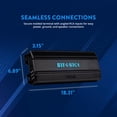 thumbnail image 2 of Hifonics Zeus Delta 1,750 Watt 5 Channel Mobile Car Amplifier, ZD-1750.5D, 2 of 10