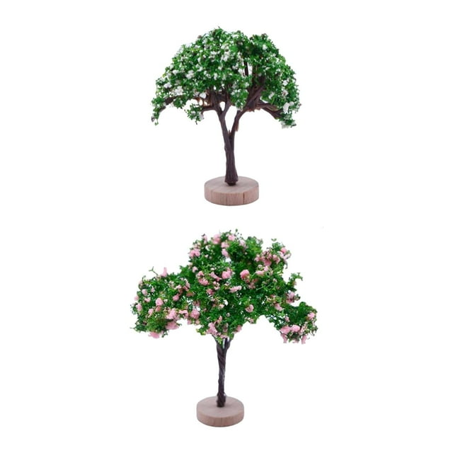 Árboles de Jardín de Hadas en Miniatura Sunnimix Miniárbol de Paisaje Árboles de diorama