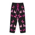 thumbnail image 7 of Fotbe Breast Cancer Women's Pajama Pants,Sleepwear Pants,Pj Bottoms Drawstring And Pockets-XX-Large, 7 of 7