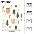 thumbnail image 2 of FORMRS 1-Subject Spiral Notebook 8" x 5" College Ruled 60 Refillable Sheet, 2 Pack, Beige Christmas Cups, 2 of 7