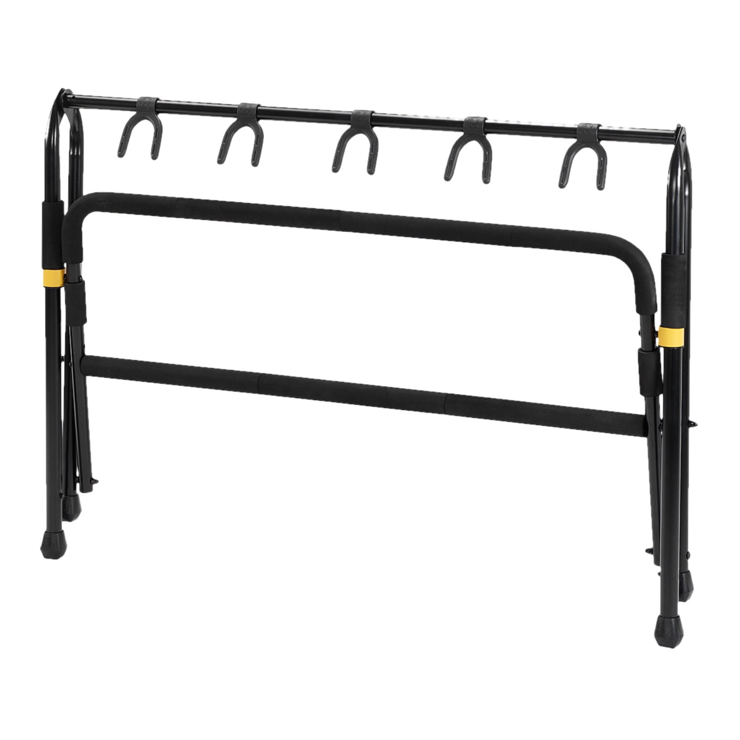 HERCULES Foldable Guitar Display Rack, Black, 13 lb
