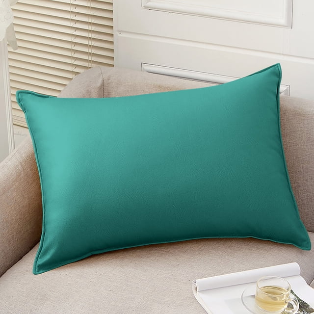 Housse d'Oreiller Imperméable pour l'Extérieur - Protège-Coussin Uni Moderne, Tissu Durable Résistant aux Intempéries, Housse de Dossier pour Mobilier de Patio, JKODE