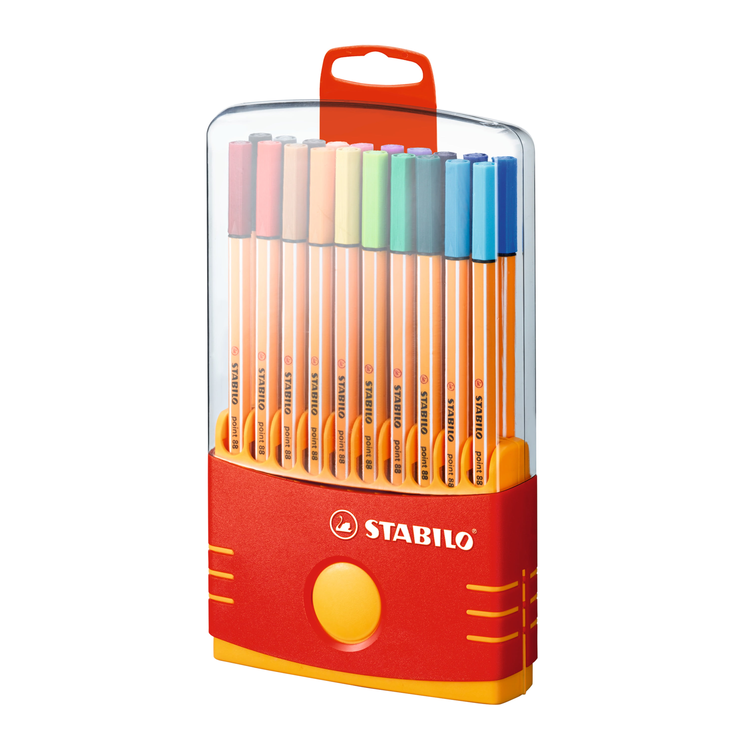schokkend Onverbiddelijk licht STABILO Pen 88 Marker Color Parade Set, Tabbed - Walmart.com