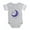 Heather Gray, variant on CafePress - NEVER GIVE UP ON DREAMS - Cute Infant Baby Football Bodysuit
