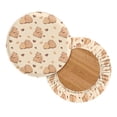 thumbnail image 2 of ZIATUBLE Capybara Stool Covers Cushion Non Slip Stool Covers Chair Slipcovers 2 Pieces Foldable Stool Seat Replacement Cover Size M Bottom for Bar stool Padded Chair Slipcover Daily Decor, 2 of 6