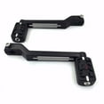 thumbnail image 4 of HTT Motorcycle Black Grooved Zombie Pegs w/ Grooved Heel/Toe Shift Levers Gear Shift Pedal Lever For Harley Davidson Trike 2008 and later, 4 of 6