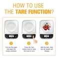thumbnail image 2 of Balance de Cuisine et Alimentaire Multifonction Numérique Easy@home, EKS-202, 2 of 5